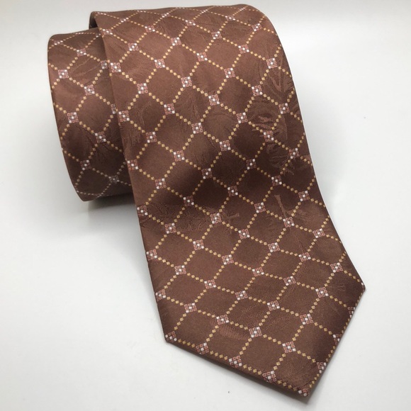 VTG Luxurious Brioni Silk Handmade in Italy Necktie. EC60”long
